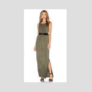 Paige- Gretchen Dress in Olive Green- Sz S